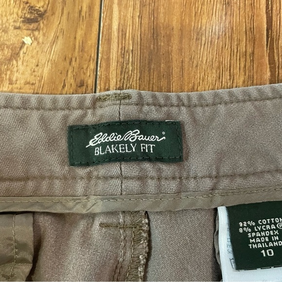 EDDIE BAUER Women’s Brown Slacks Khaki Blakely Fit Size 10 - Picture 5 of 16